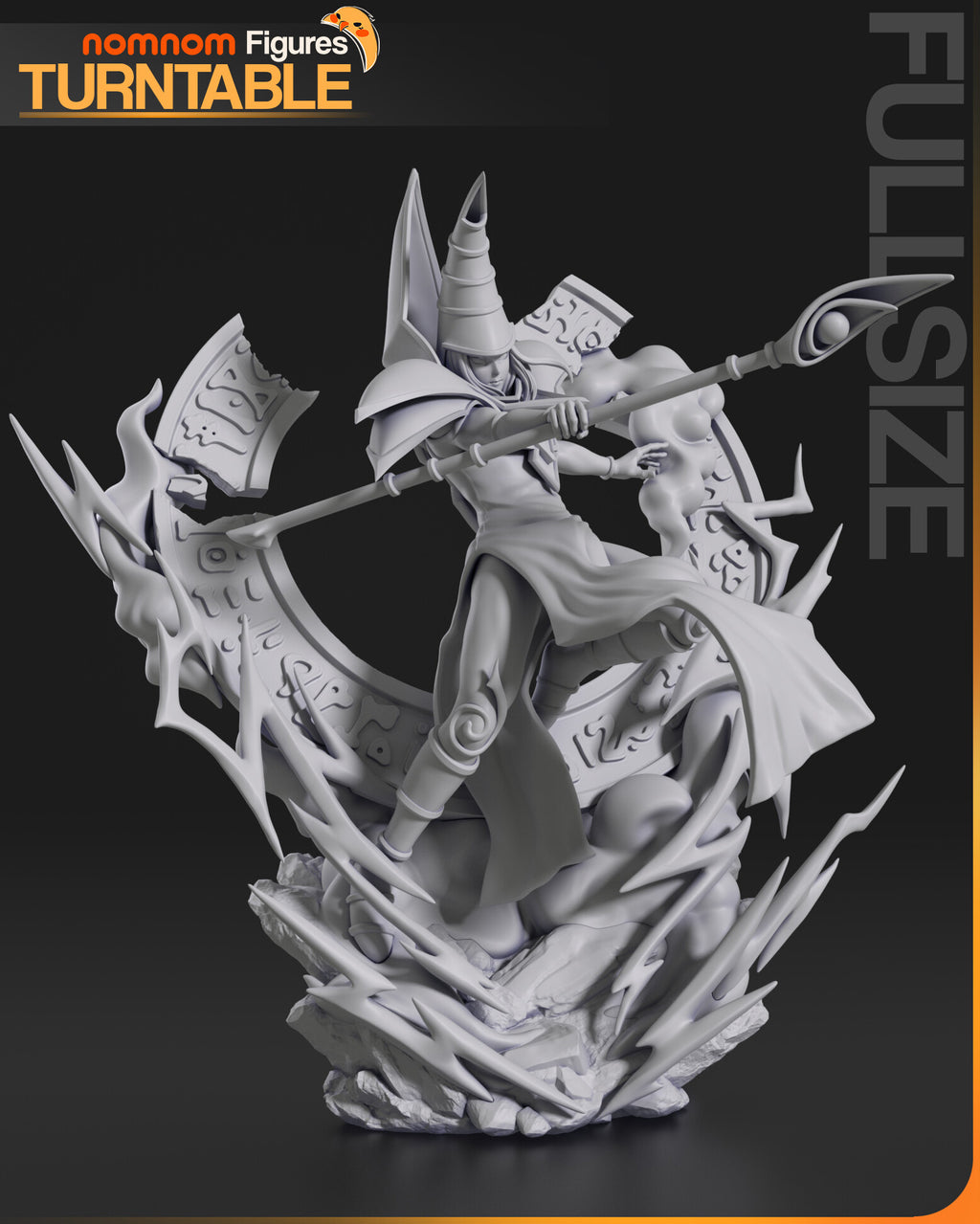 Dark Magician — studio render 7