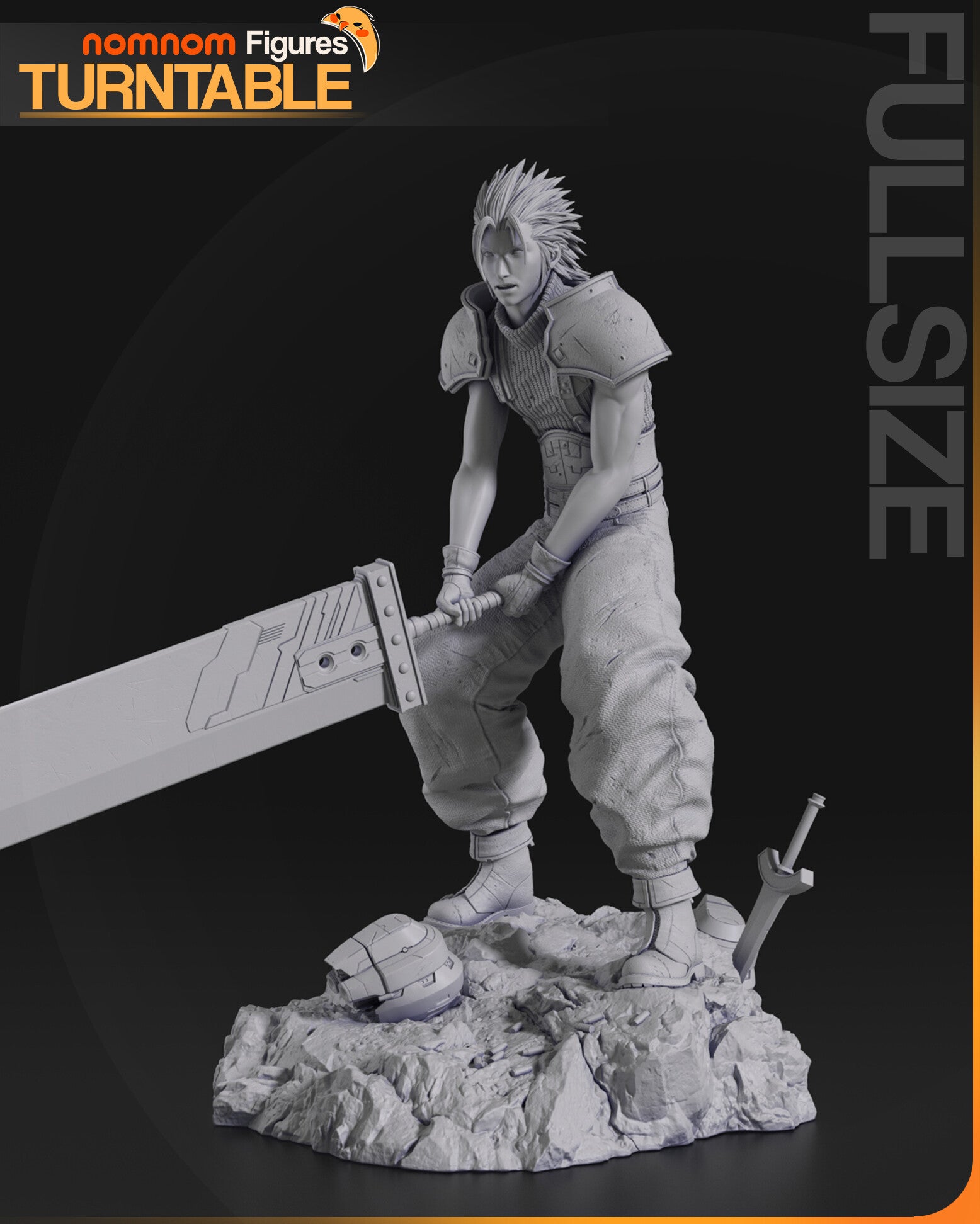 Zack Fair — studio render 7