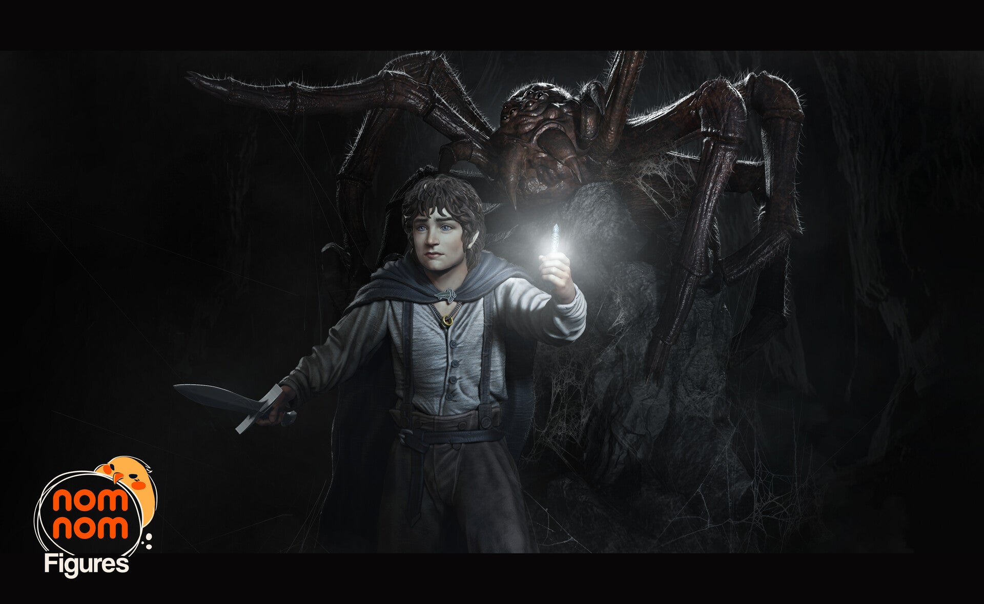 Frodo Baggins — studio render 2