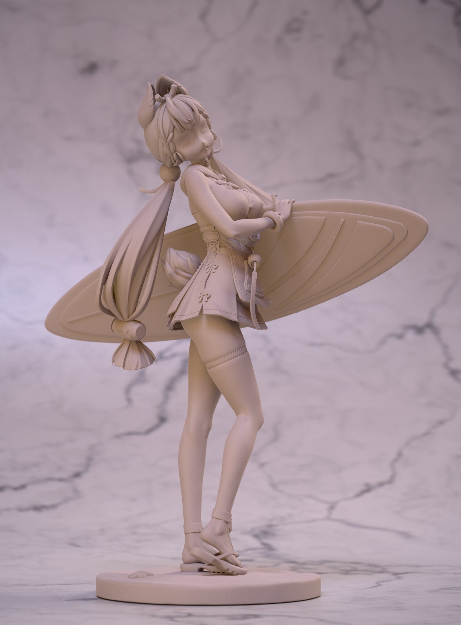 Alice (Alice) resin figure by Kuru Figures — studio render 7