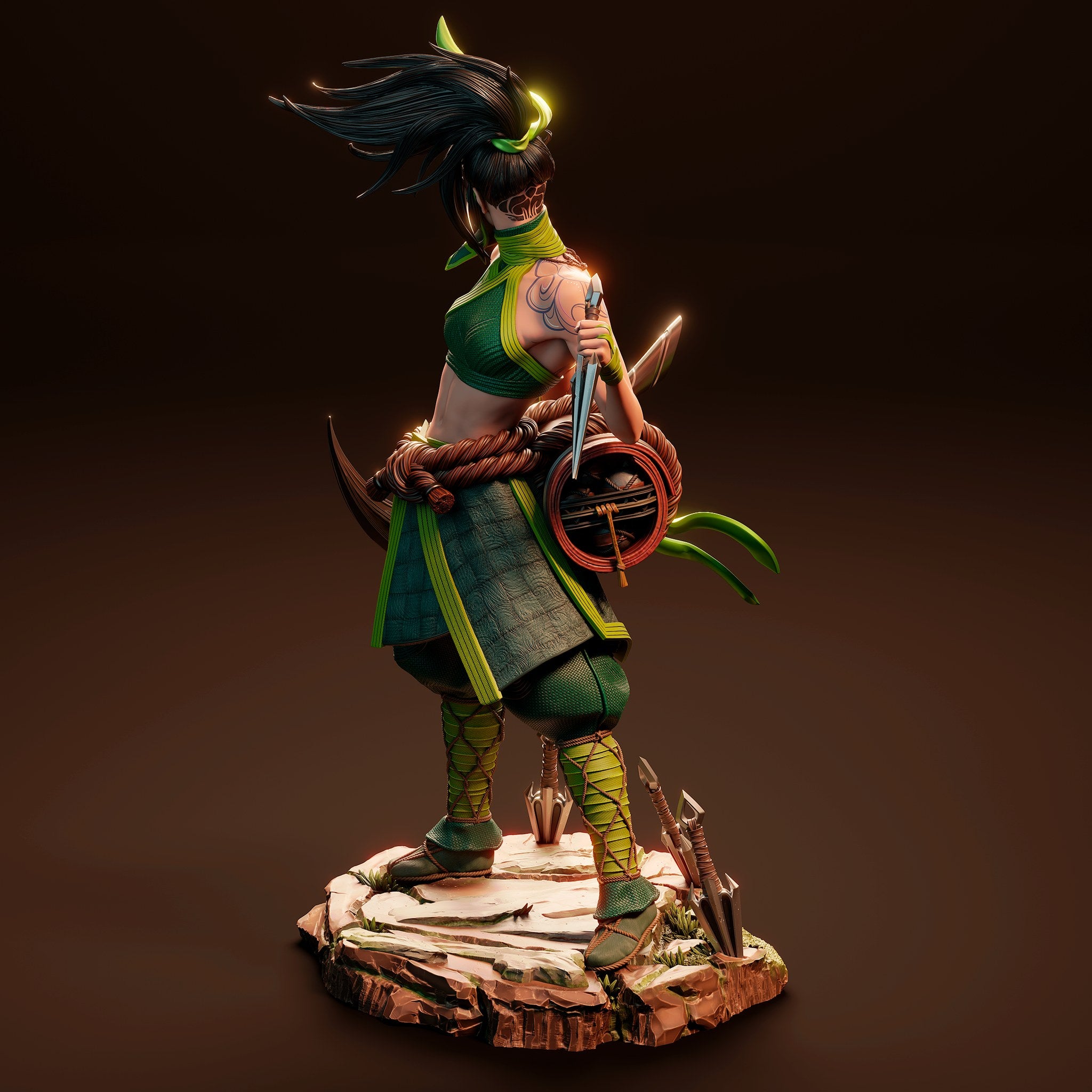 Akali — studio render 8