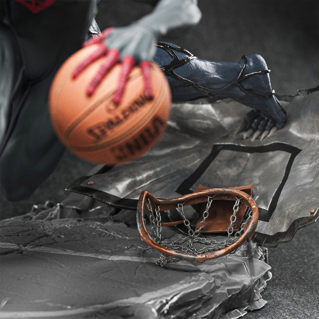 Miles Morales and Venom — studio render 3