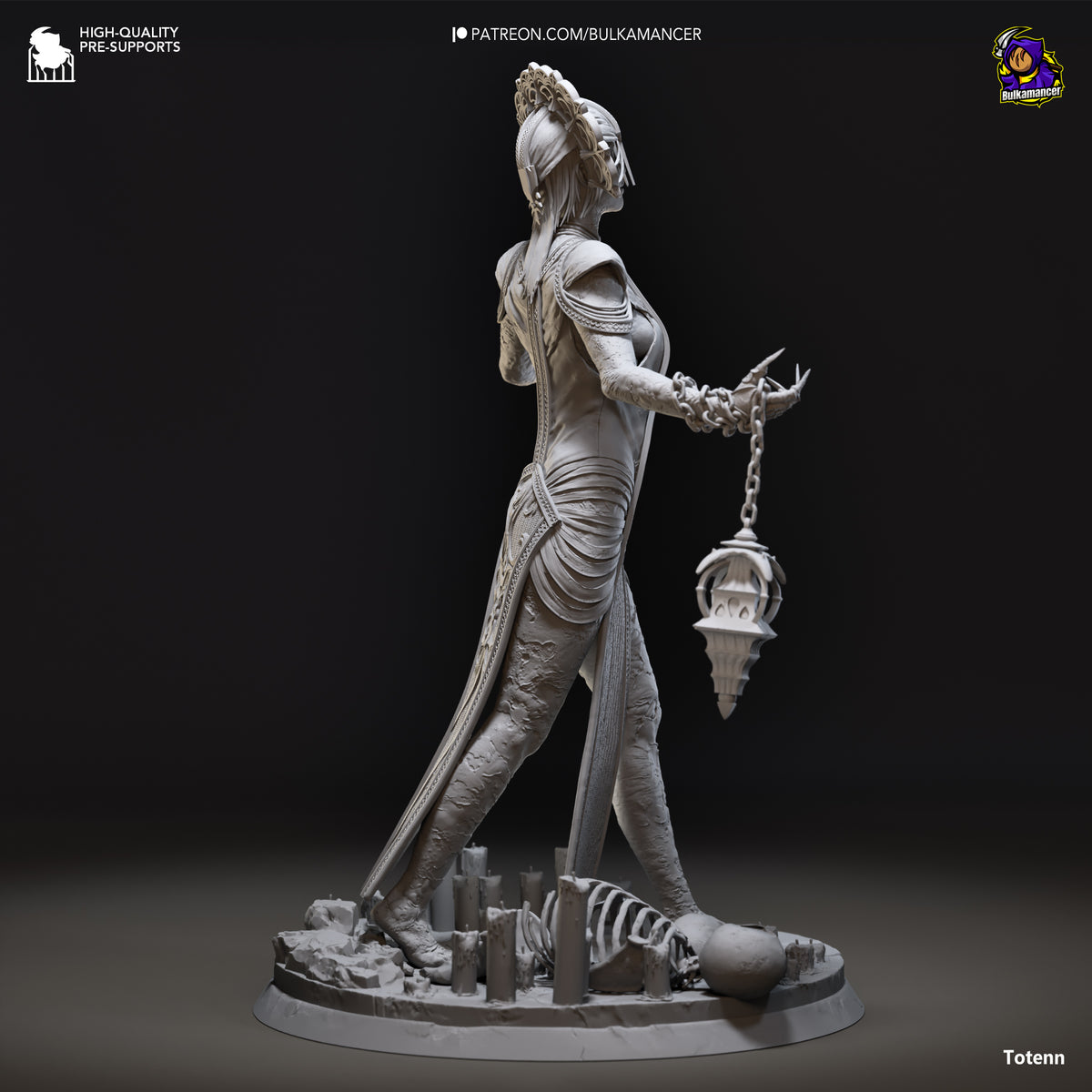 The Plague (Dead by Daylight) resin figure by Bulkamancer — studio render 9