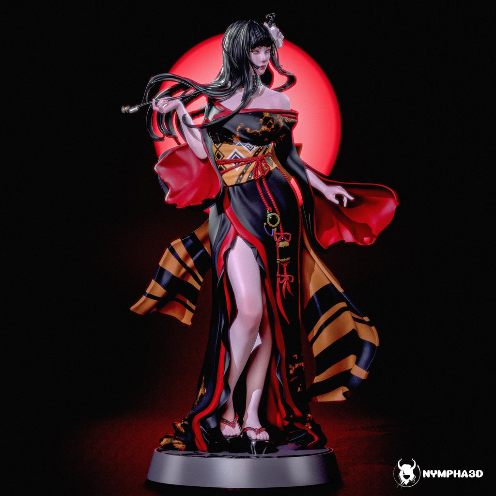 Yotsuyu (Final Fantasy) resin figure by Nympha — studio render 2