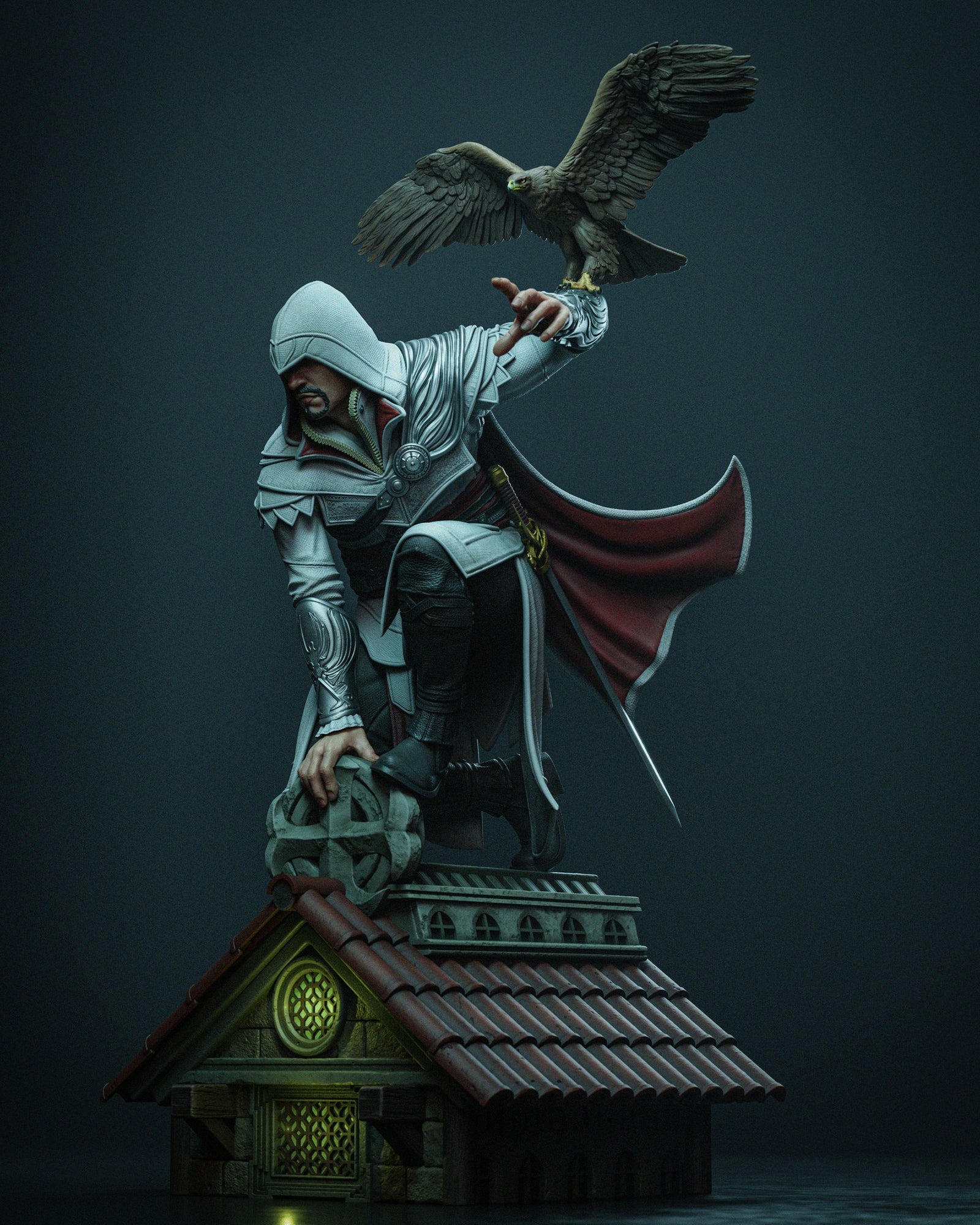 Ezio Auditore — studio render 4