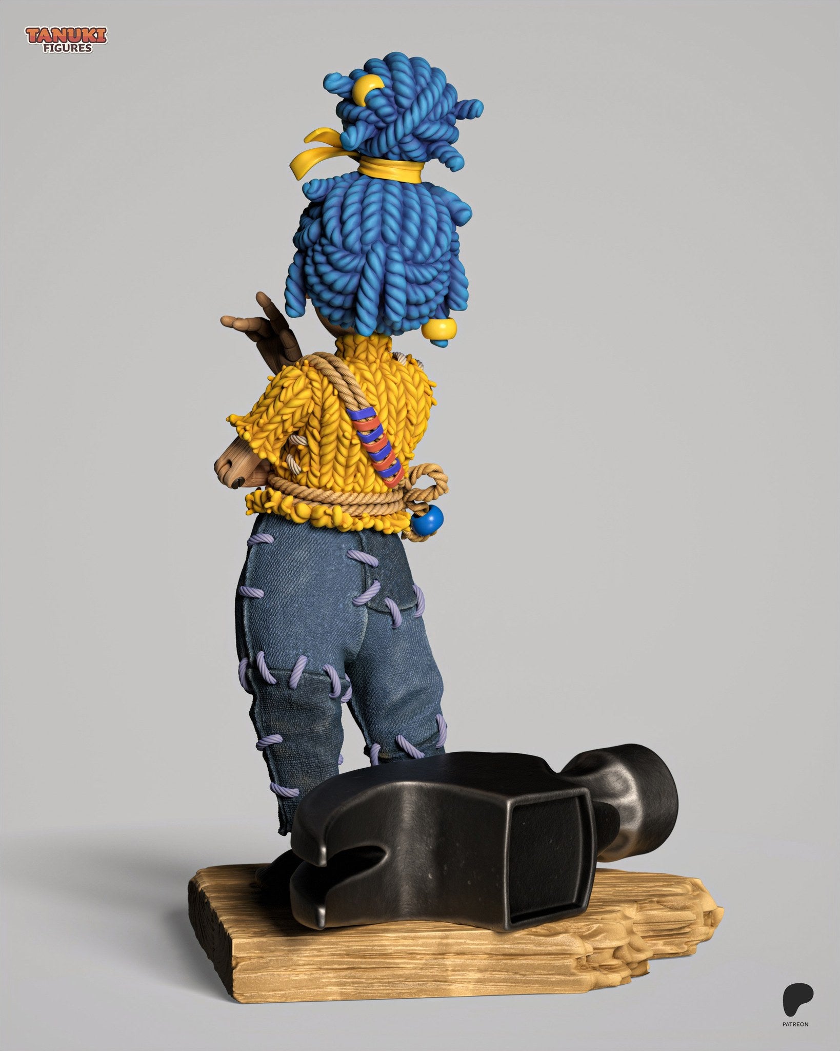 May (It Takes Two) resin figure by Tanuki Figures — studio render 3
