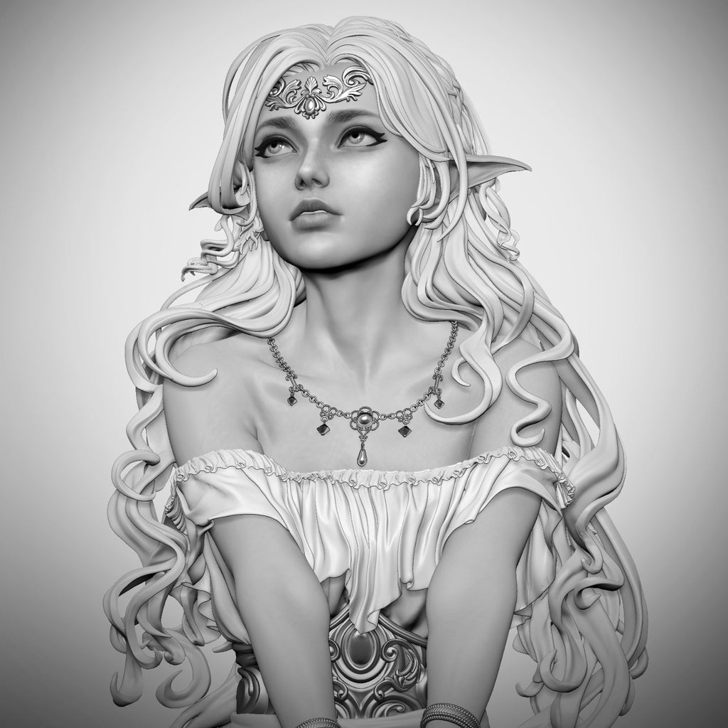 Elf Princess — studio render 6