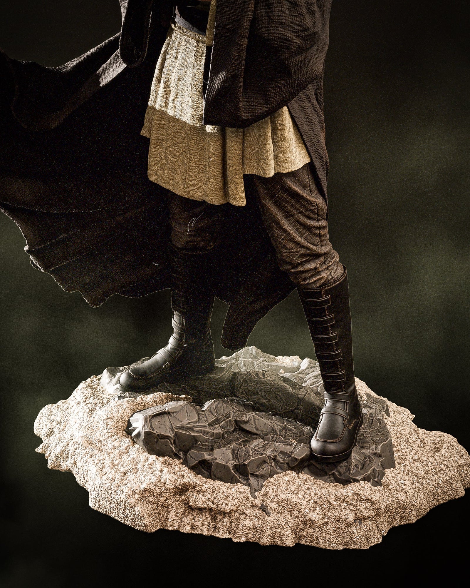 Qui-Gon Jinn (Star Wars) resin figure by CA 3D Studios — studio render 4