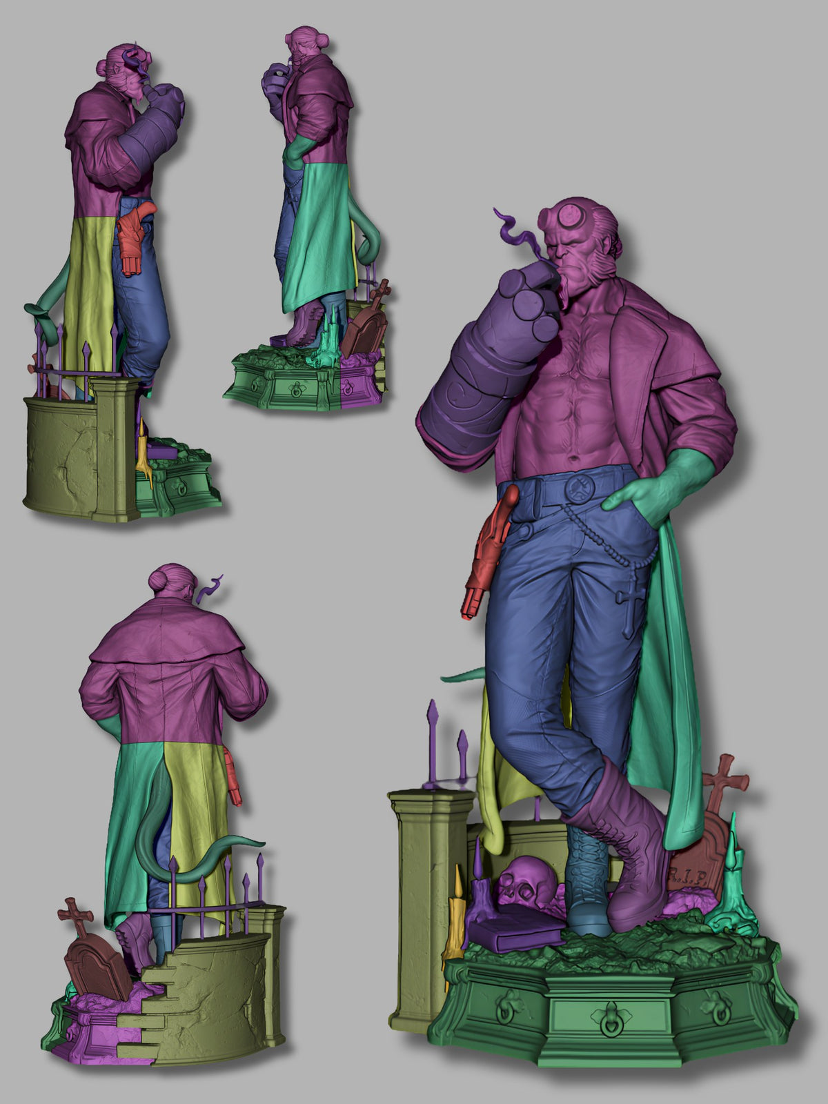 Hellboy — studio render 7