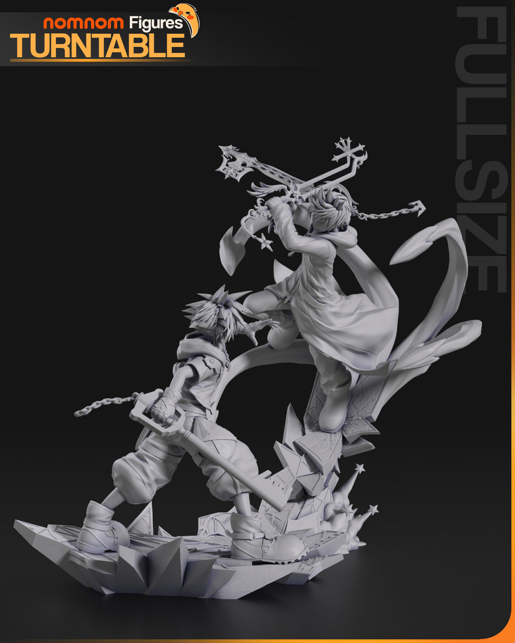 Sora vs Roxas — studio render 10