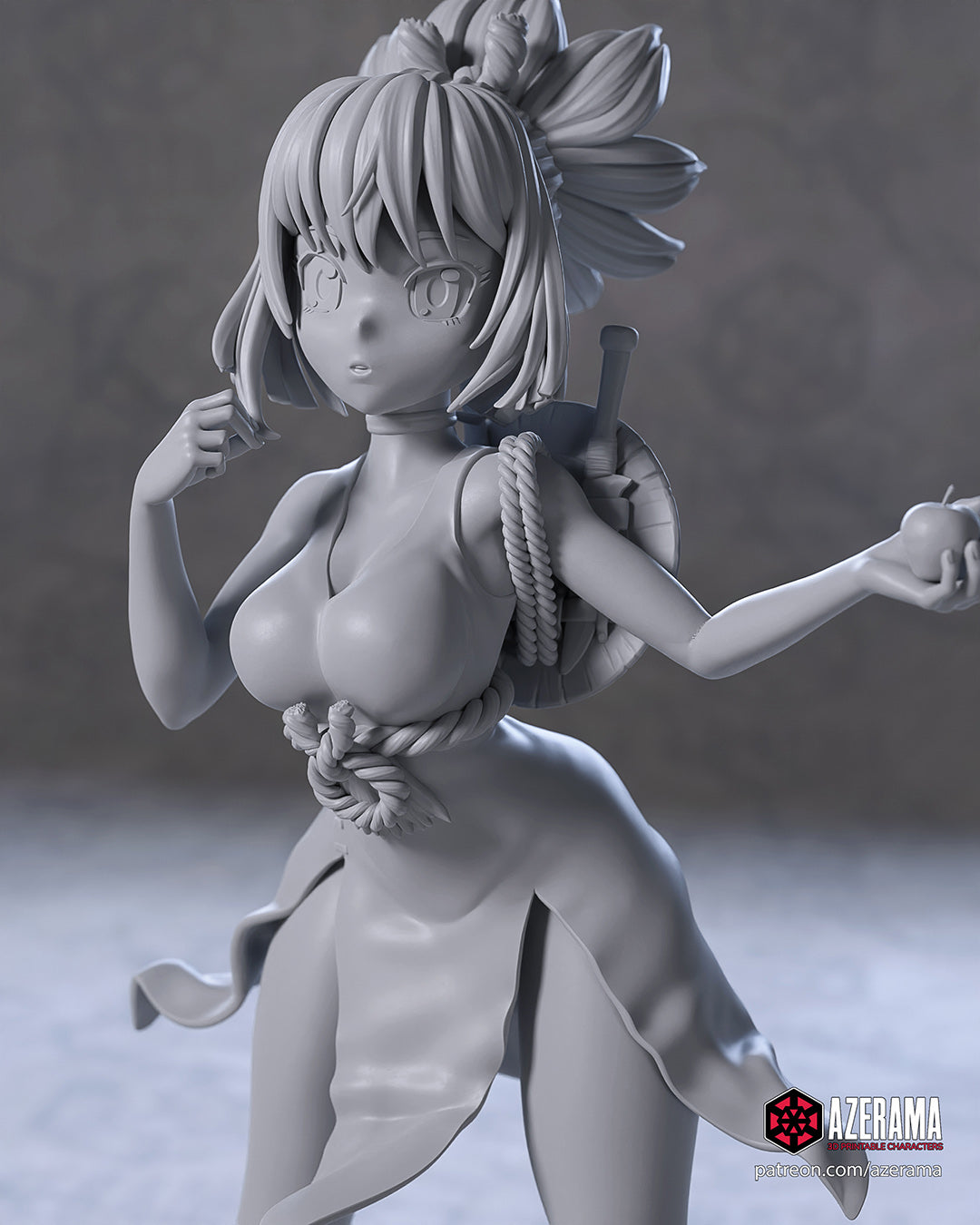 Kohaku (Dr. Stone) resin figure by Azerama — studio render 3