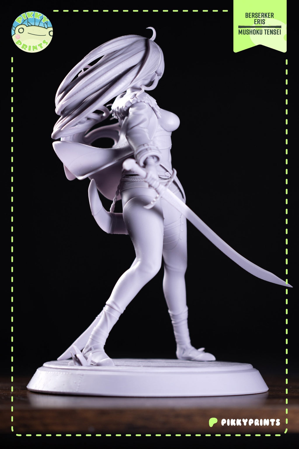 Eris Boreas Greyrat (Mushoku Tensei) resin figure by PikkyPrints — studio render 11