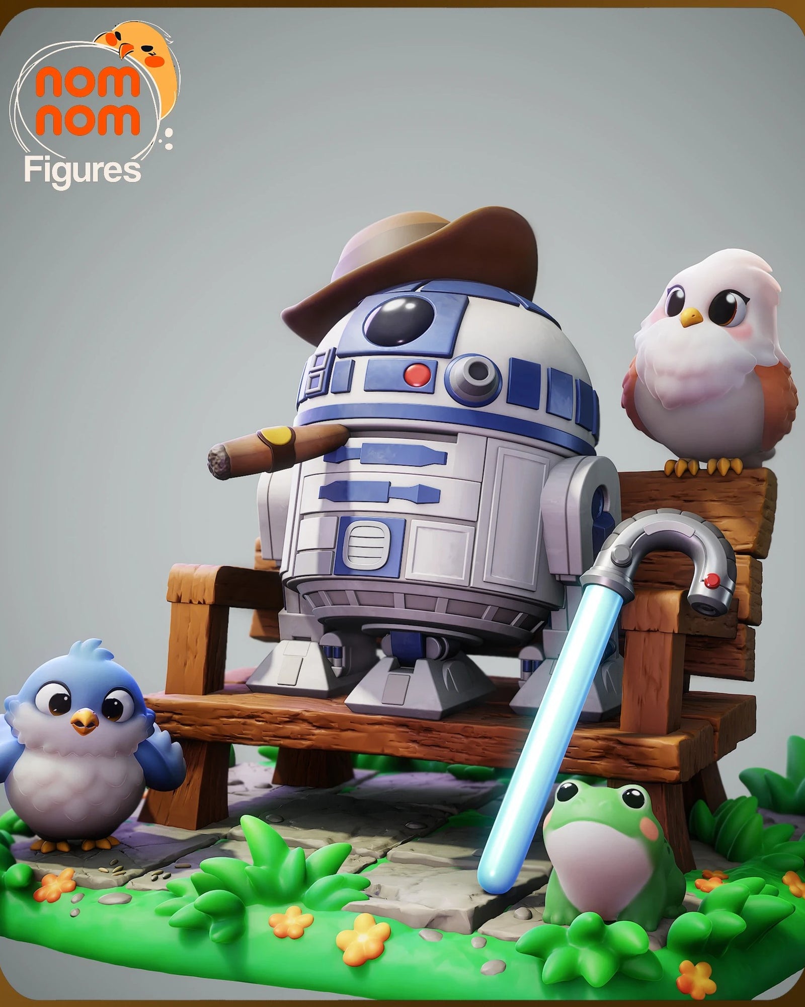 R2D2 — studio render 4