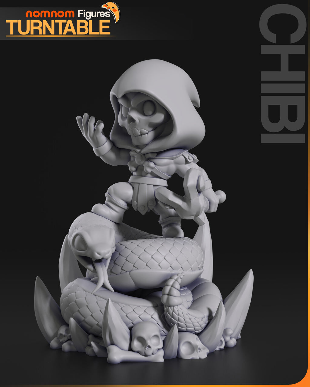 Skeletor — studio render 8