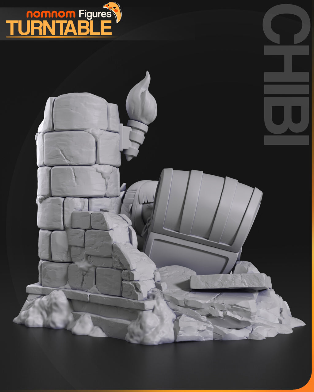 Frieren and Mimic — studio render 6