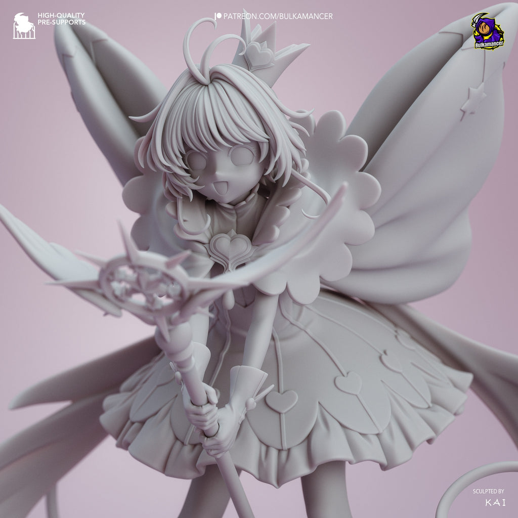 Sakura Kinomoto (Cardcaptor Sakura) resin figure by Bulkamancer — studio render 9