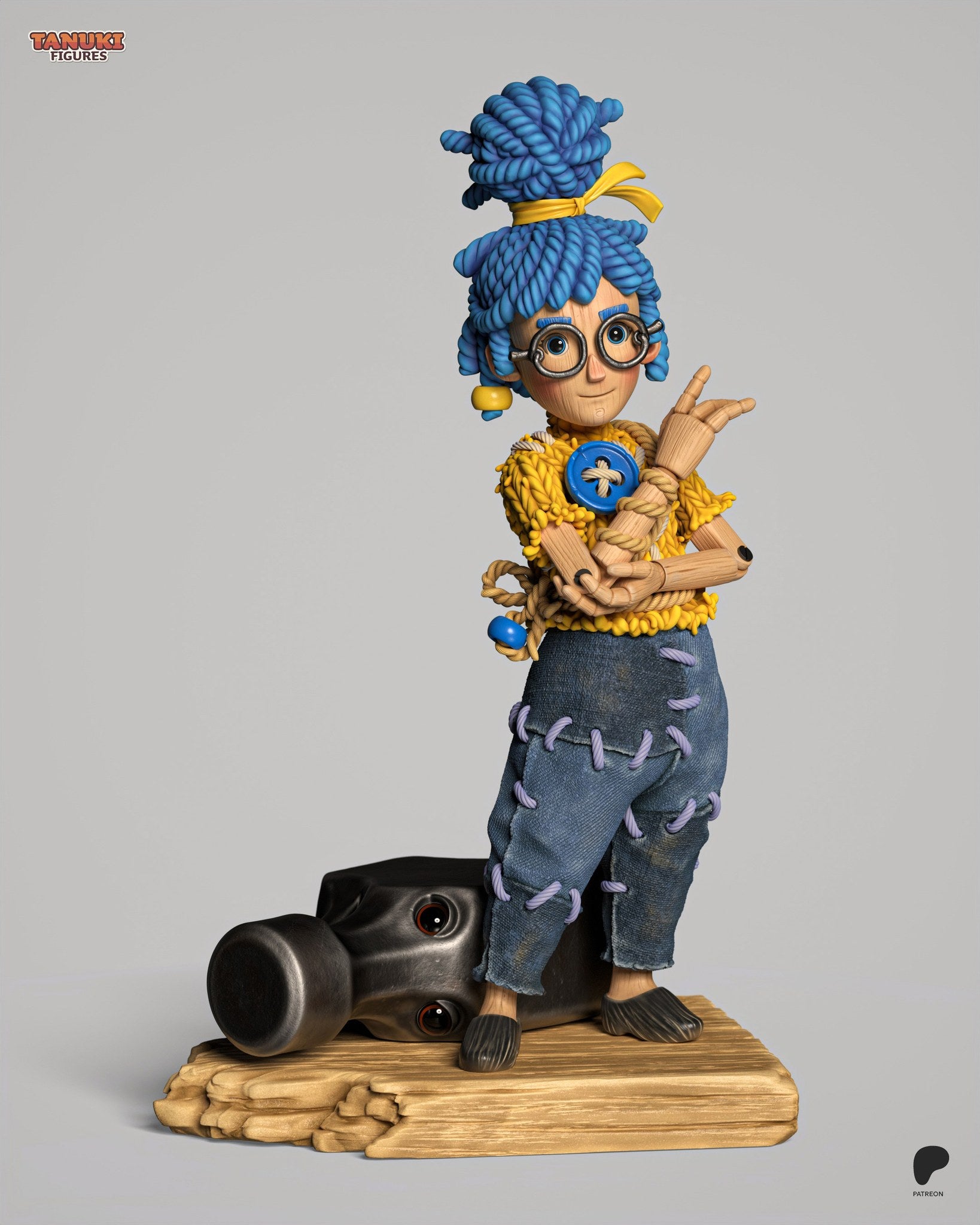 May (It Takes Two) resin figure by Tanuki Figures — studio render 1