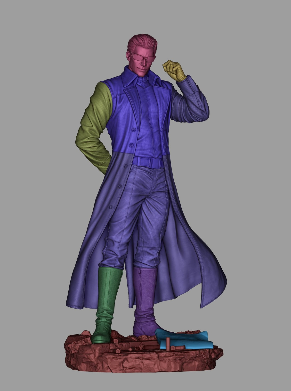 Albert Wesker — studio render 7