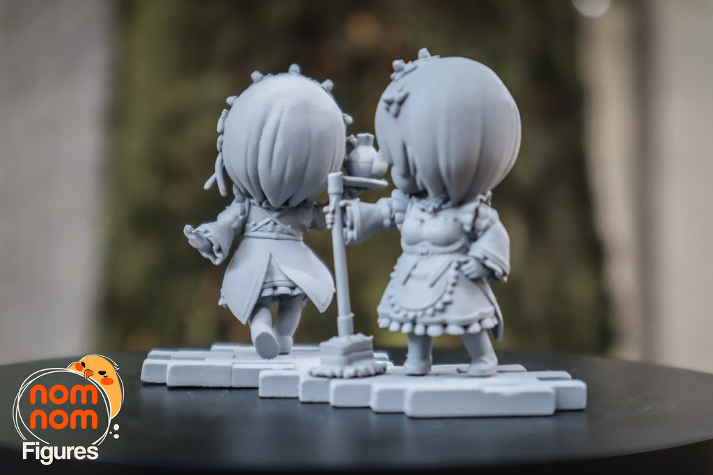 Rem & Ram — studio render 6