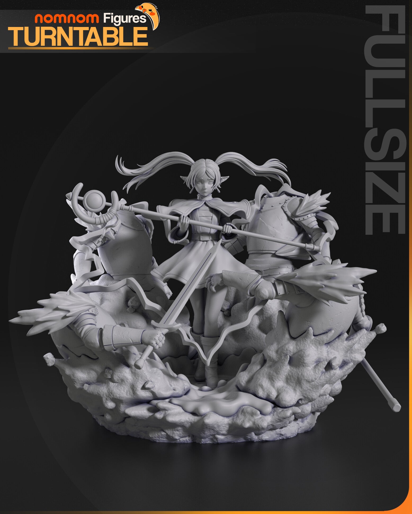 Frieren — studio render 4