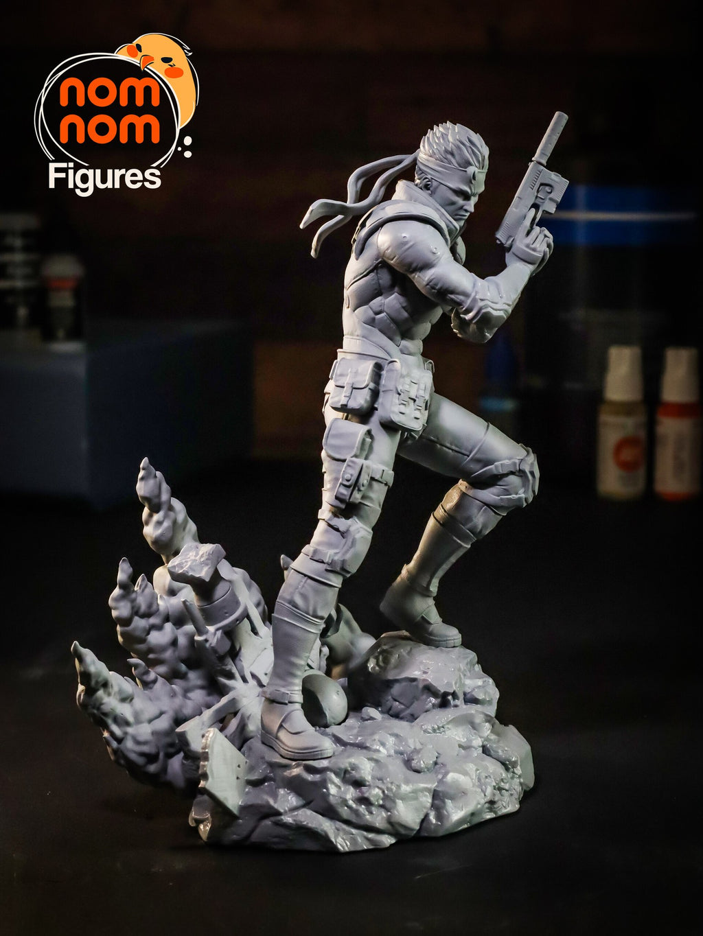 Solid Snake — studio render 11