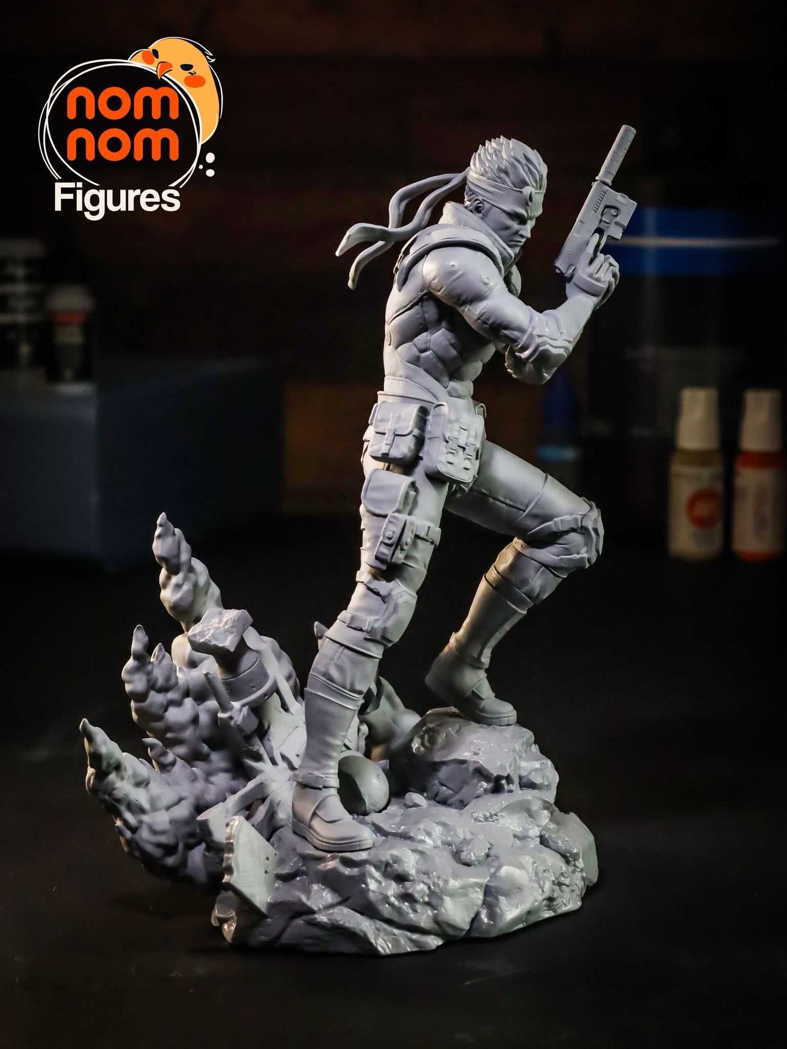 Solid Snake — studio render 11