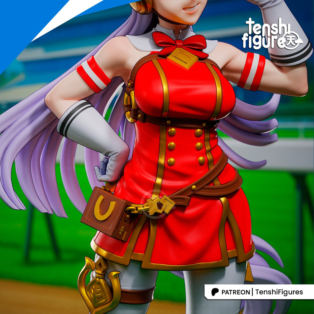 Gold Ship (Uma Musume) resin figure by Tenshi Figures — studio render 2