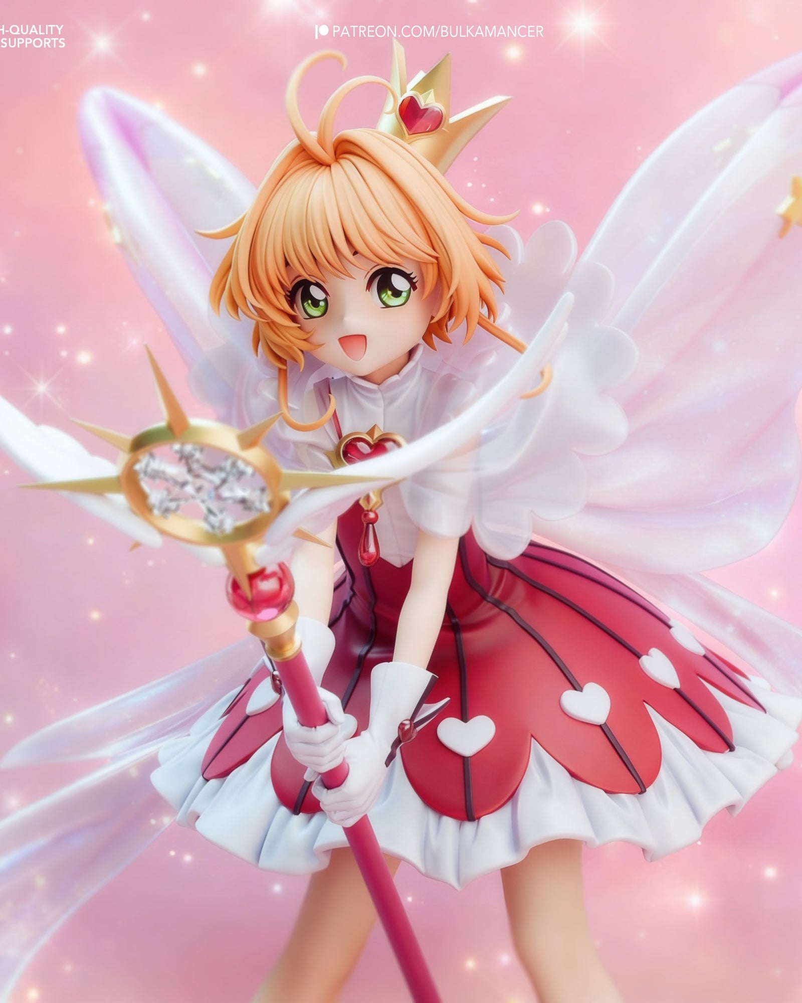 Sakura Kinomoto (Cardcaptor Sakura) resin figure by Bulkamancer — studio render 1