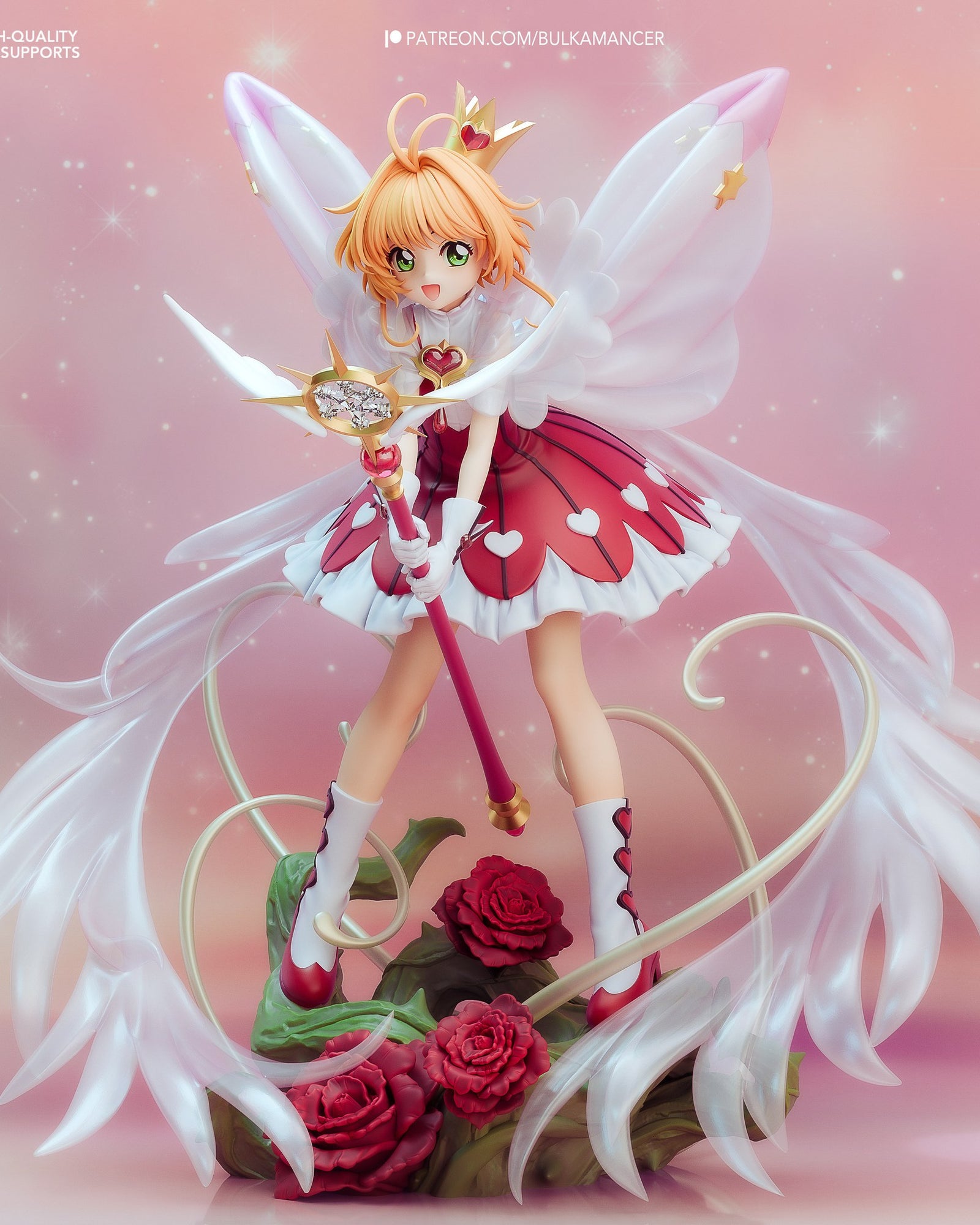 Sakura Kinomoto (Cardcaptor Sakura) resin figure by Bulkamancer — studio render 2
