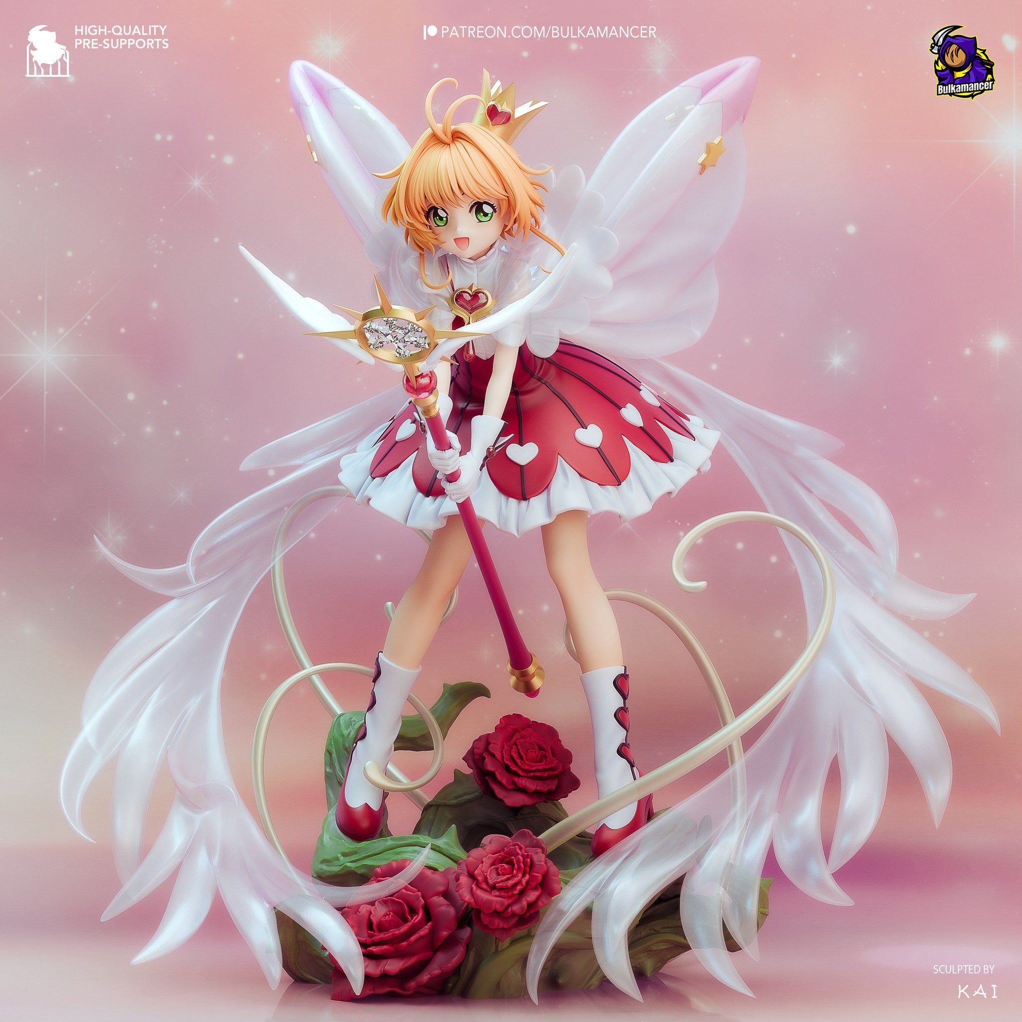 Sakura Kinomoto (Cardcaptor Sakura) resin figure by Bulkamancer — studio render 2