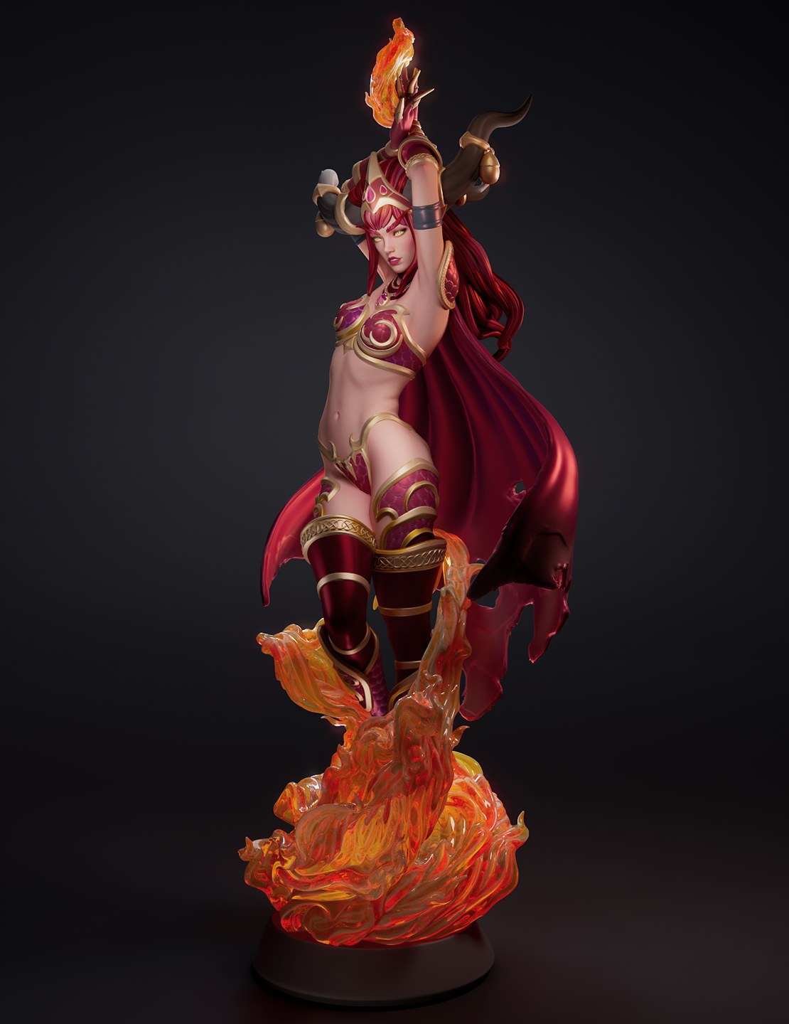 Alexstrasza — studio render 4