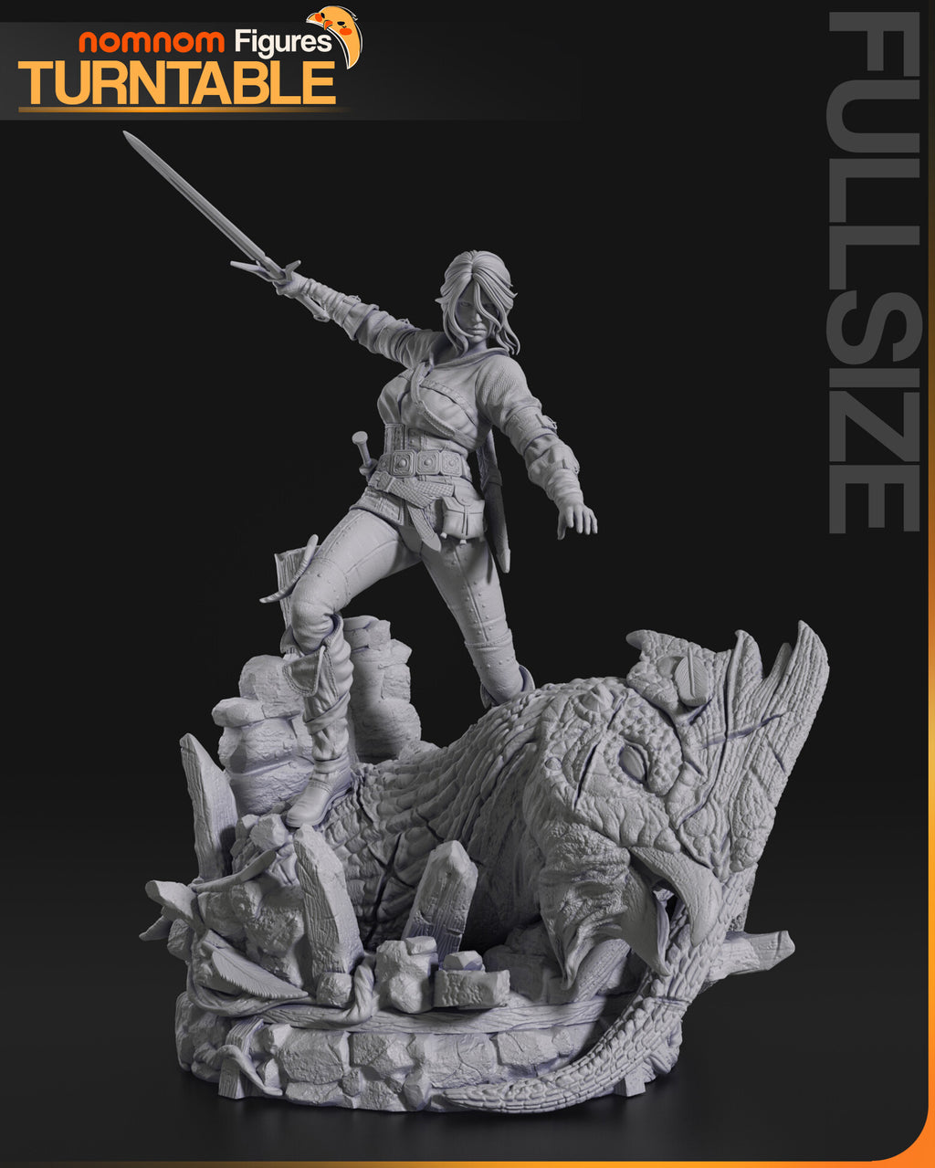 Ciri — studio render 4