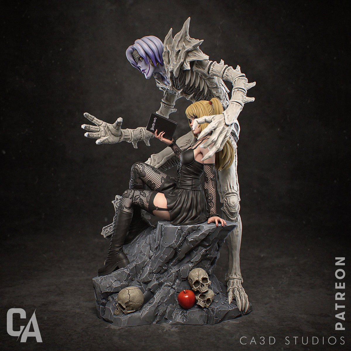 Misa Amane — studio render 6