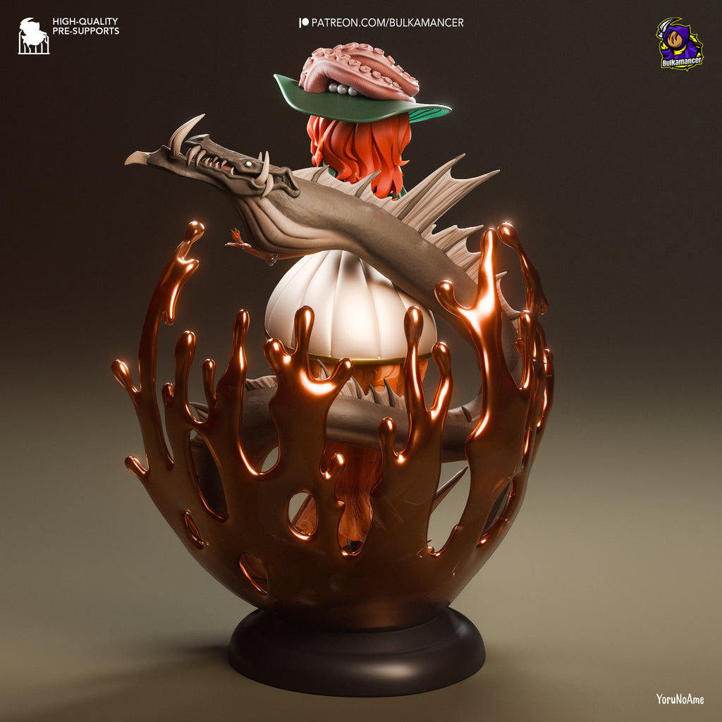 Rum Baba (Unbreadable) resin figure by Bulkamancer — studio render 5