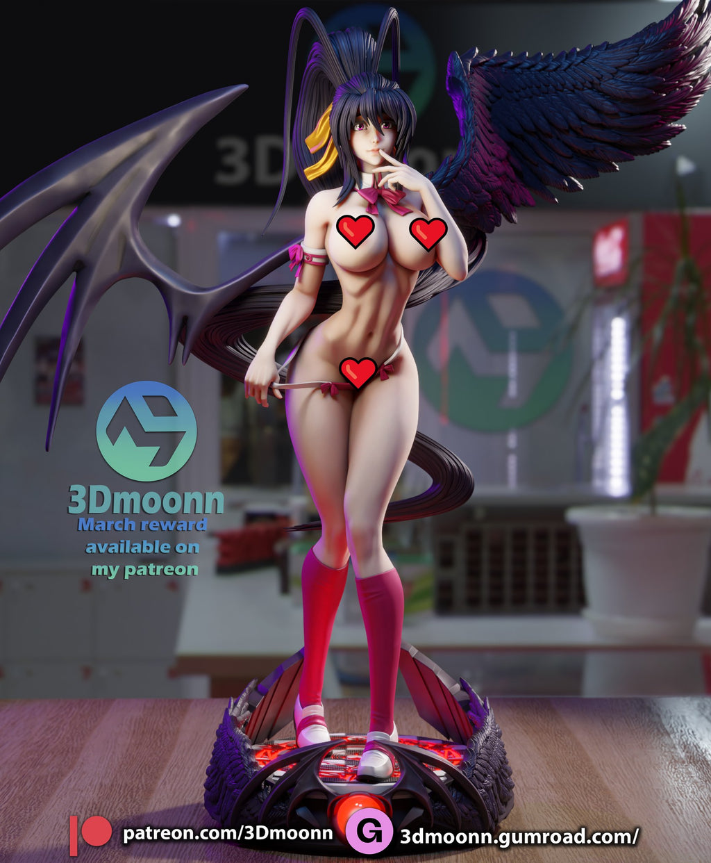 Akeno Himejima — studio render 15