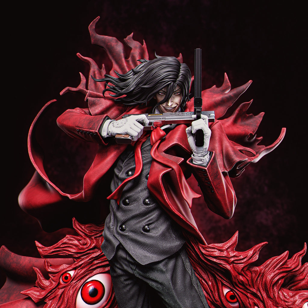 Alucard Hellsing resin figure by CA 3D Studios — studio preview 1