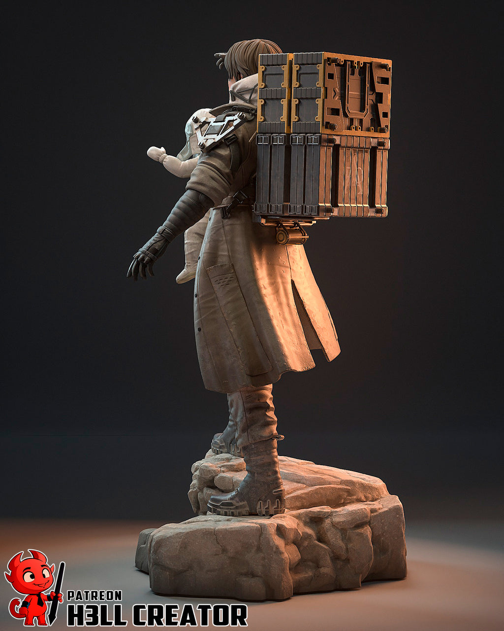 Sam Porter Bridges (Death Stranding) resin figure by h3LLcreator — studio render 9