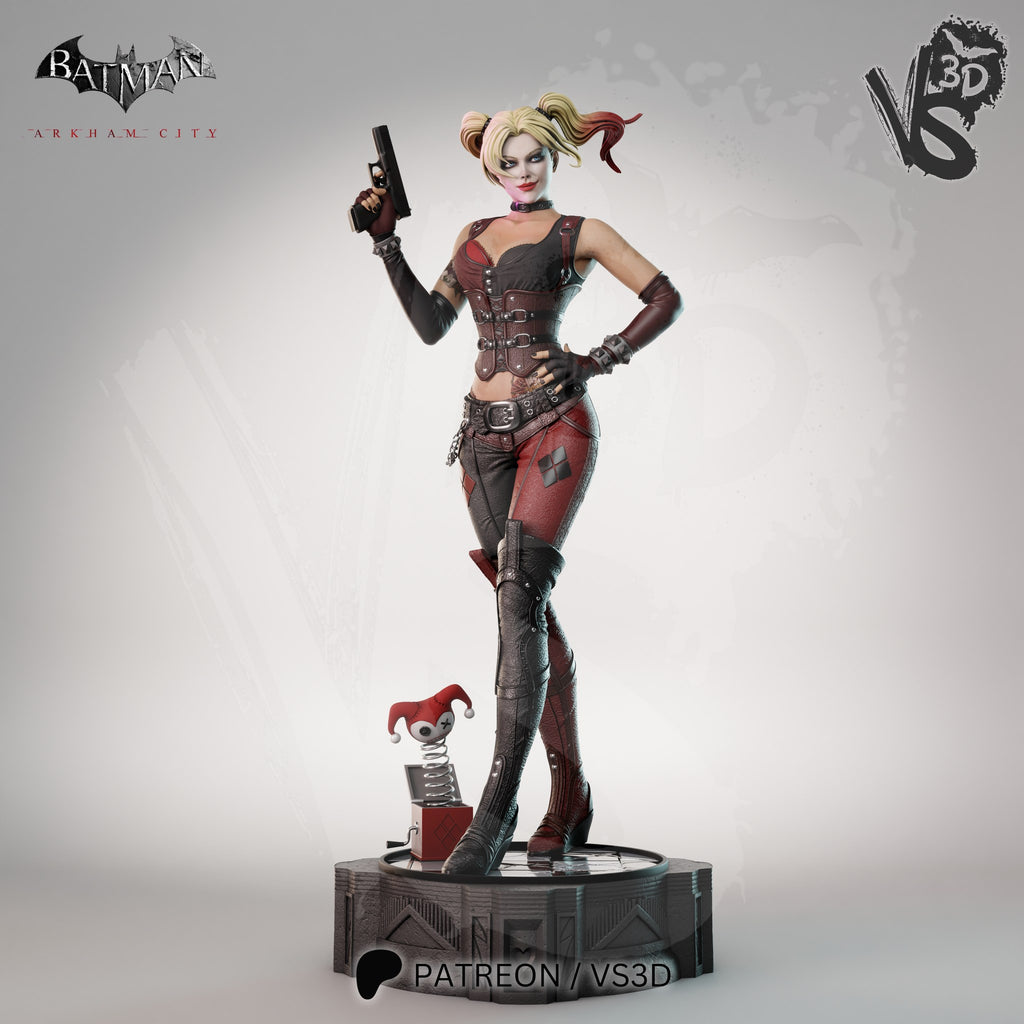 harley quinn dc vs3d arkham