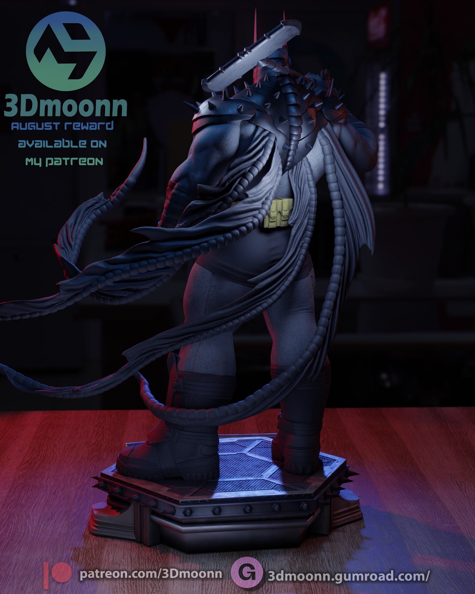 batman dc 3dmoonnabsolute