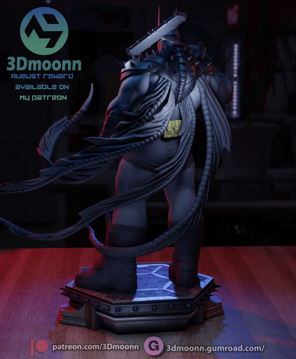 batman dc 3dmoonnabsolute