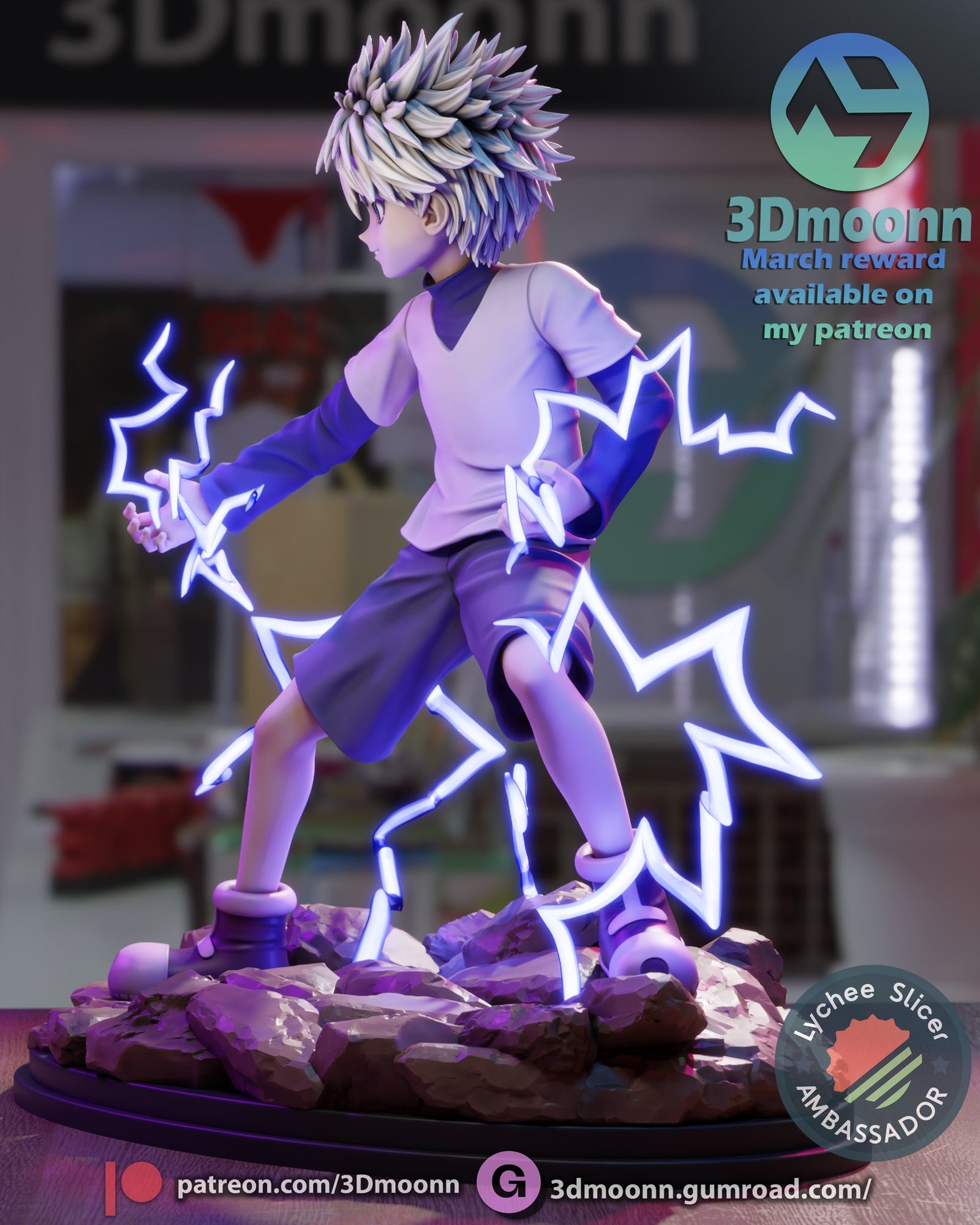 killua zoldyck hunter x 3dmoonn t me moxomor aka