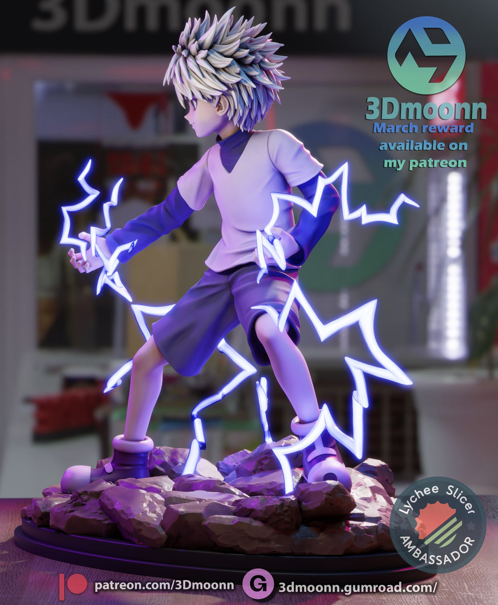 killua zoldyck hunter x 3dmoonn t me moxomor aka