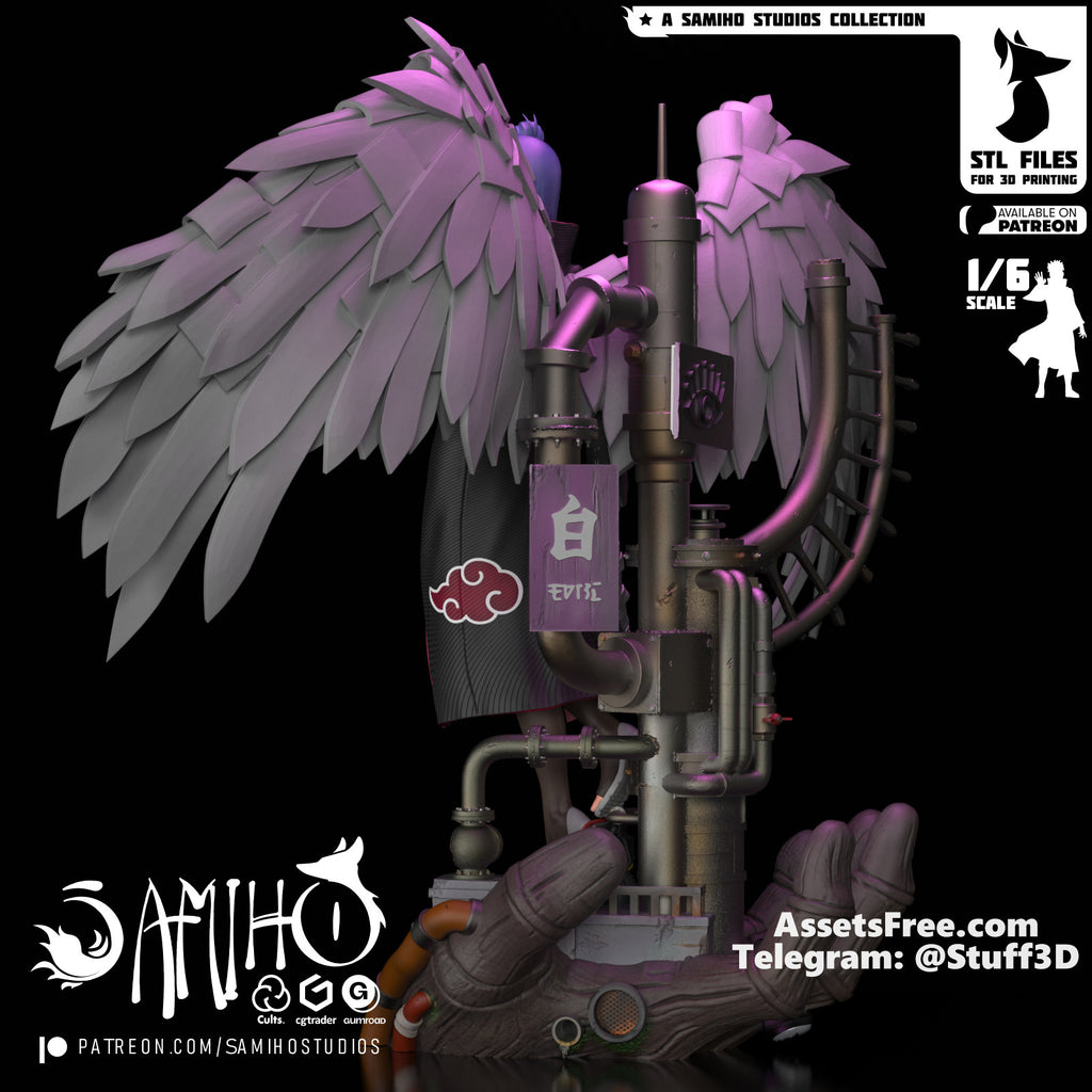 konan naruto samiho studios