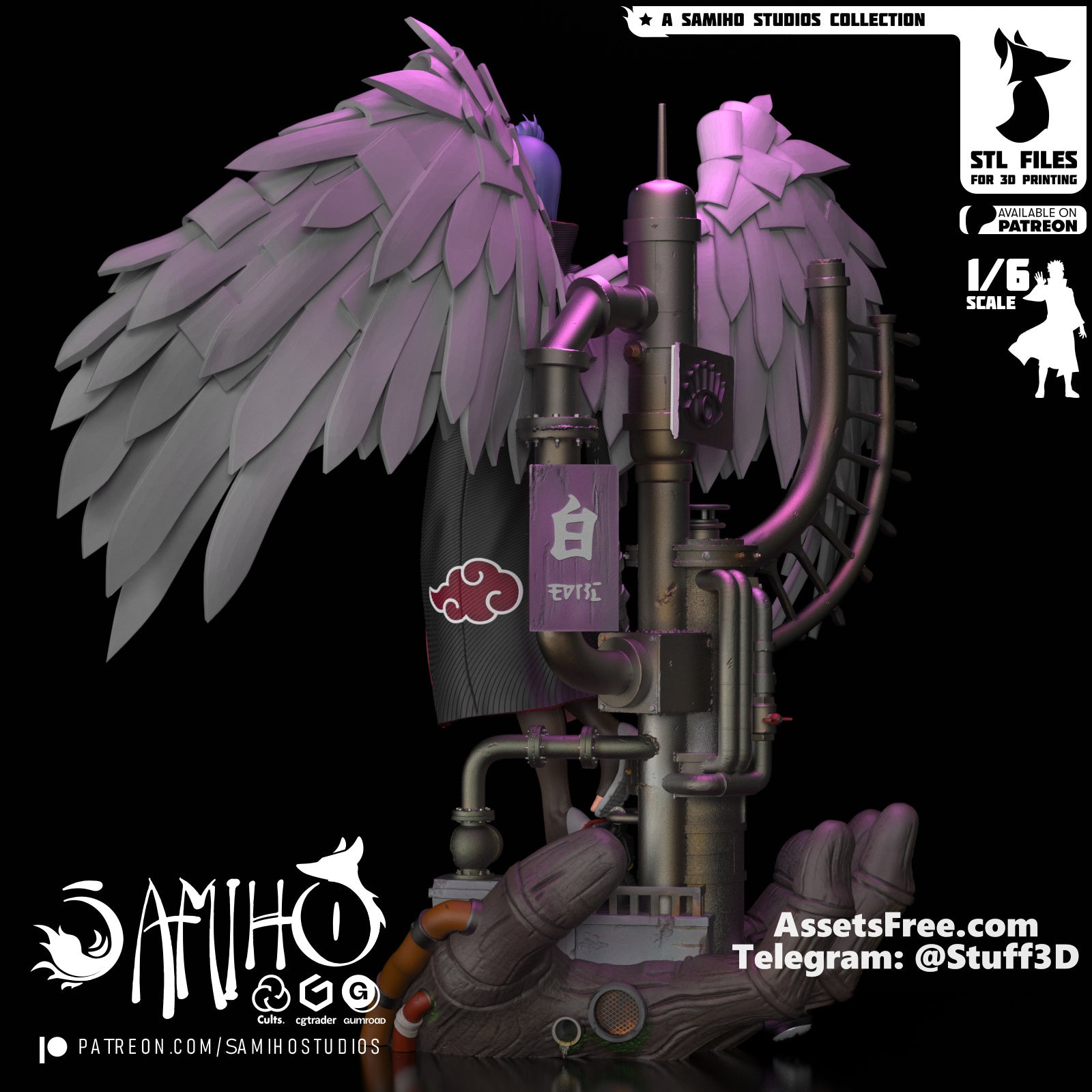 konan naruto samiho studios