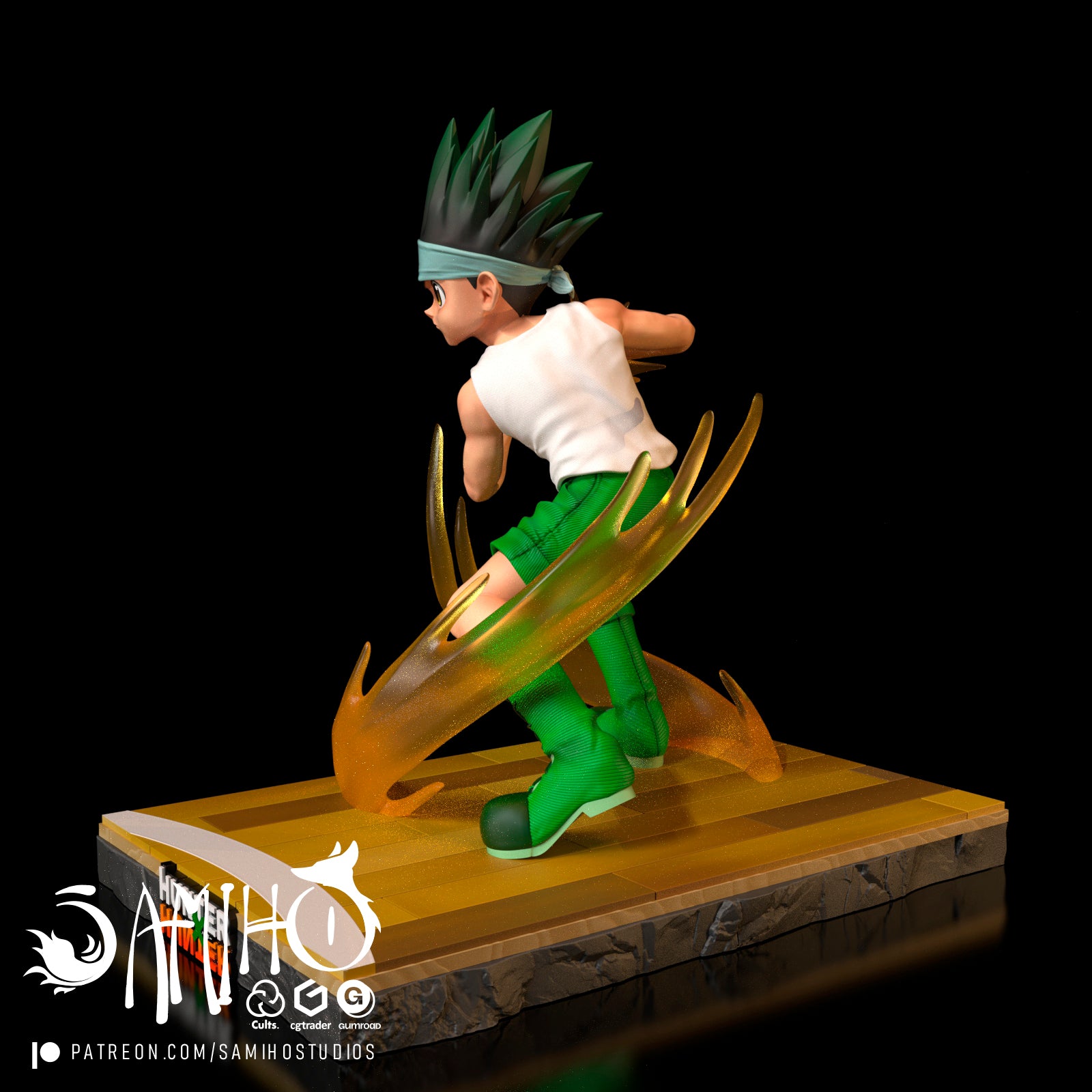 gon freecss hunter x samiho studios