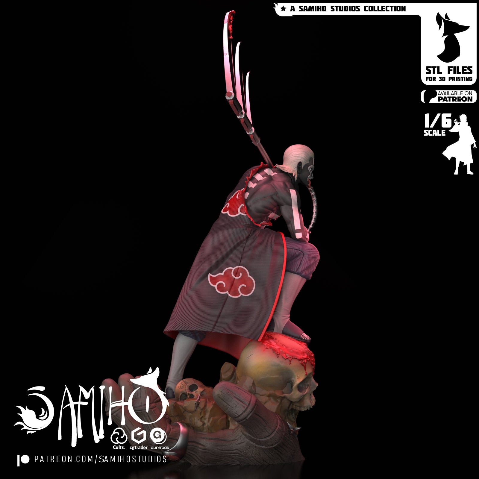 hidan naruto samiho studios