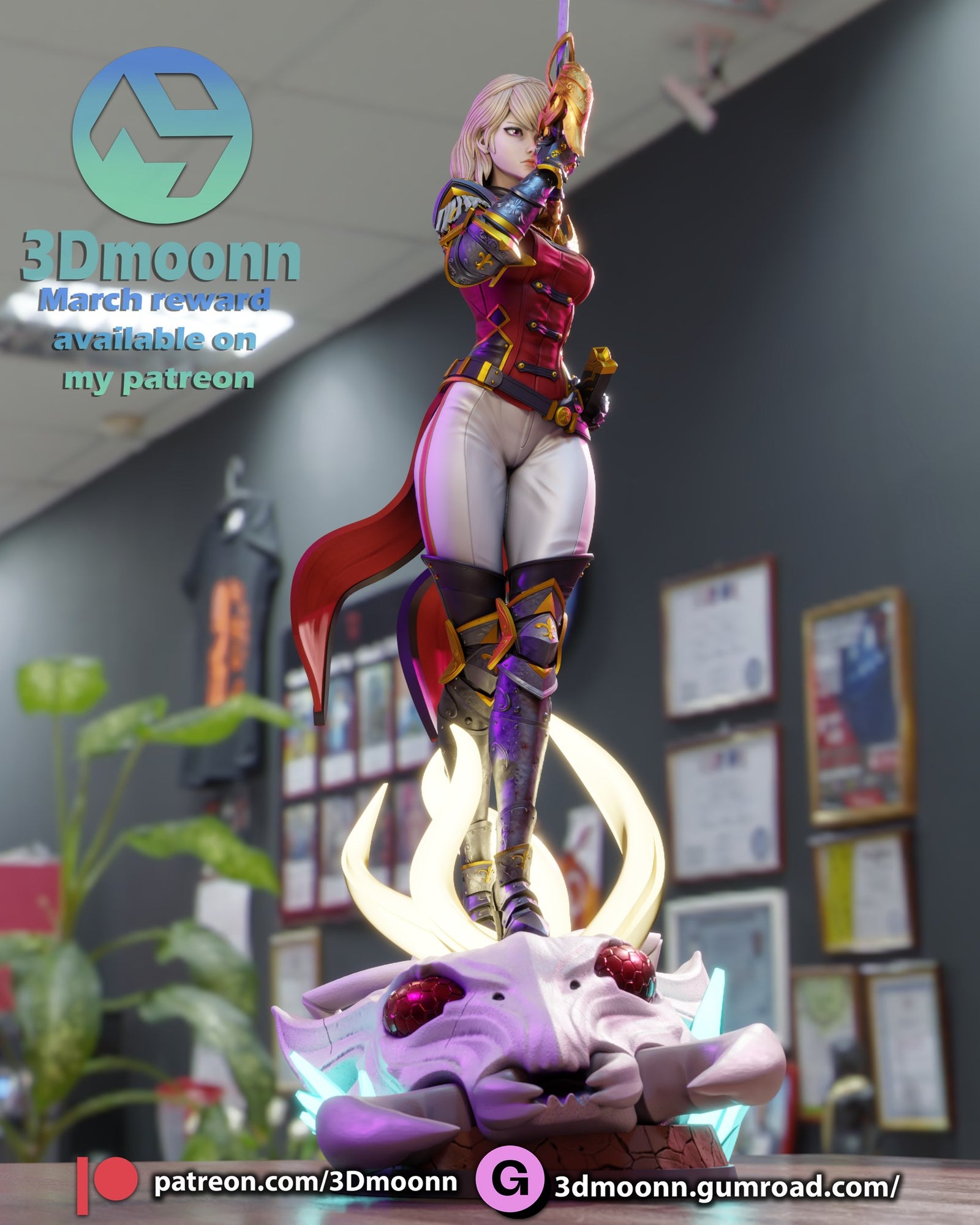 cha hae in solo leveling 3dmoonn