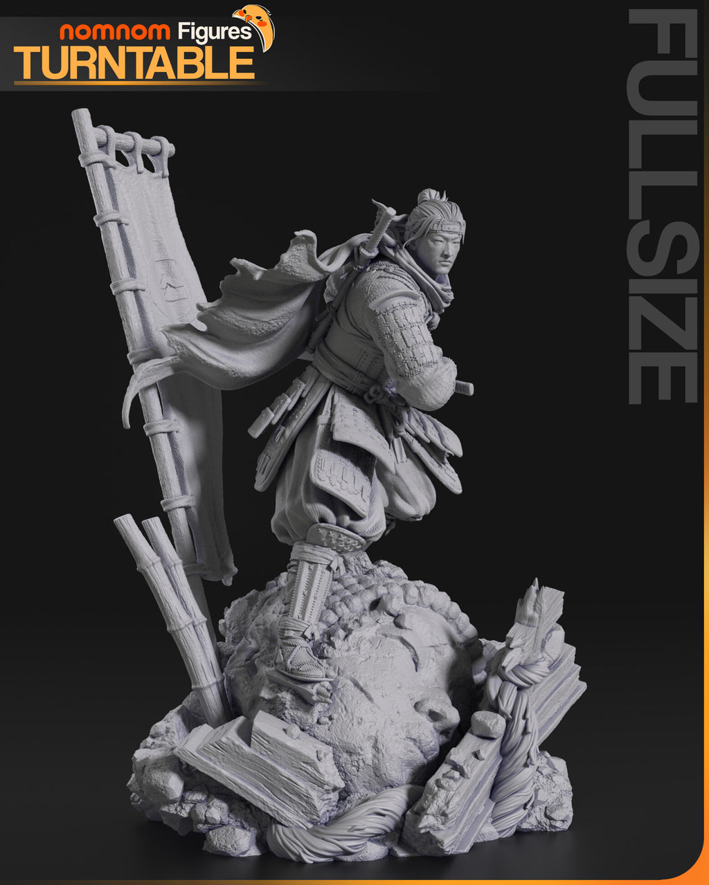 Jin Sakai — studio render 5