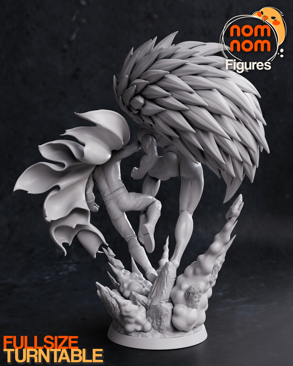 Saitama vs Boros — studio render 12