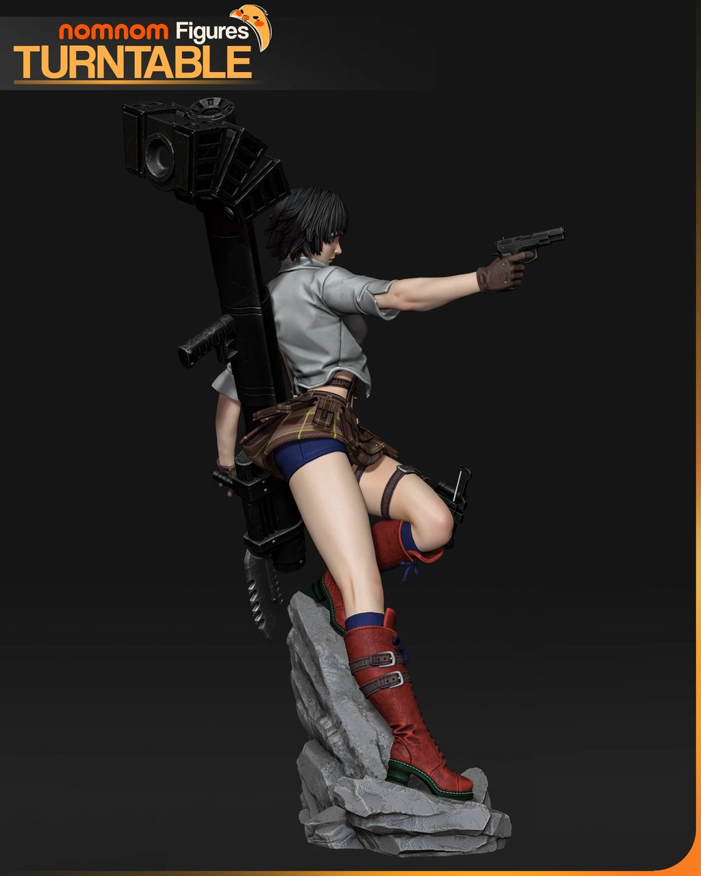 Lady — studio render 8